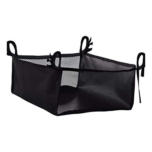 Wheelchair Bag, Under Seat Rollator Bag, Wheelchair Under seat storage bag, Under Seat Large Capacity Reusable Backpack Bag, Side Storage Organizer, Under-seat Storage Bag for Wheelchairs(Black)