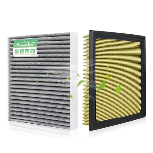 StaunchAuto Engine & Cabin Air Filter for 19-26 Subaru Ascent 2.4L/18-22 Subaru Crosstrek 2.0L/21-22 Crosstrek 2.5L Air filter for Car Replacement 72880FL00A 16546AA16A Automotive Accessories