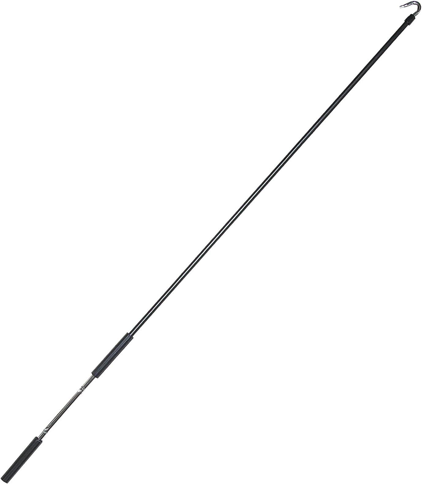 Black Metal Crank Wand Replacement for Roller Shade Blinds