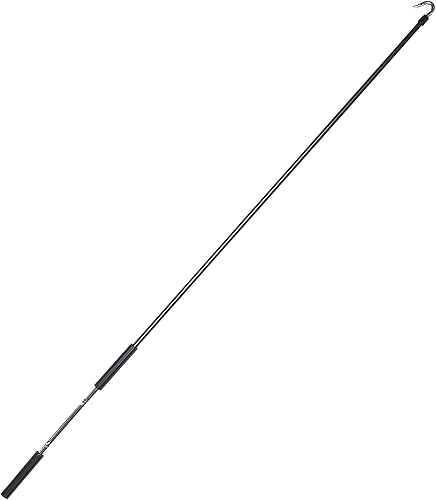 Miniatura 6 de Lihopefe Varita de manivela de metal de repuesto universal para parasoles exteriores (beige)