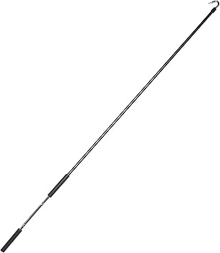 Universal Replacement Metal Crank Wand of Exterior Sun Shades Roller up Blind Black