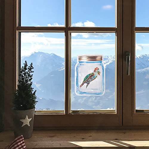 Transparent Decorative Glass Film Window Door Tint Rainbow Effect Static Cling Heat Control Rainbow Stickers For Kitchen Dining Room Bedroom Living Room Baby Monthly Stickers Unisex #TOP1