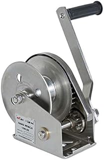 1200 lb WLL Tyler Tool Stainless Steel Hand Winch, Brake Winch Boat 4wd Trailer