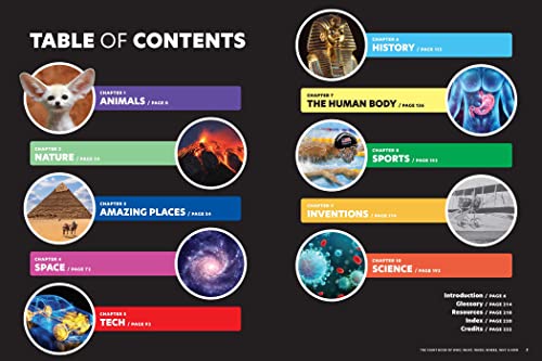 Popular Science Kids: The Giant Book of Who, What, When, Where, Why & How: 1,001 Fascinating Facts f