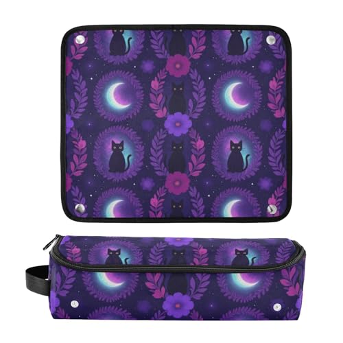 Bolsa de viaje para herramientas de cabello con tapete resistente al calor desmontable impermeable portátil para planchas, rizadores y estilizadores miniatura 3