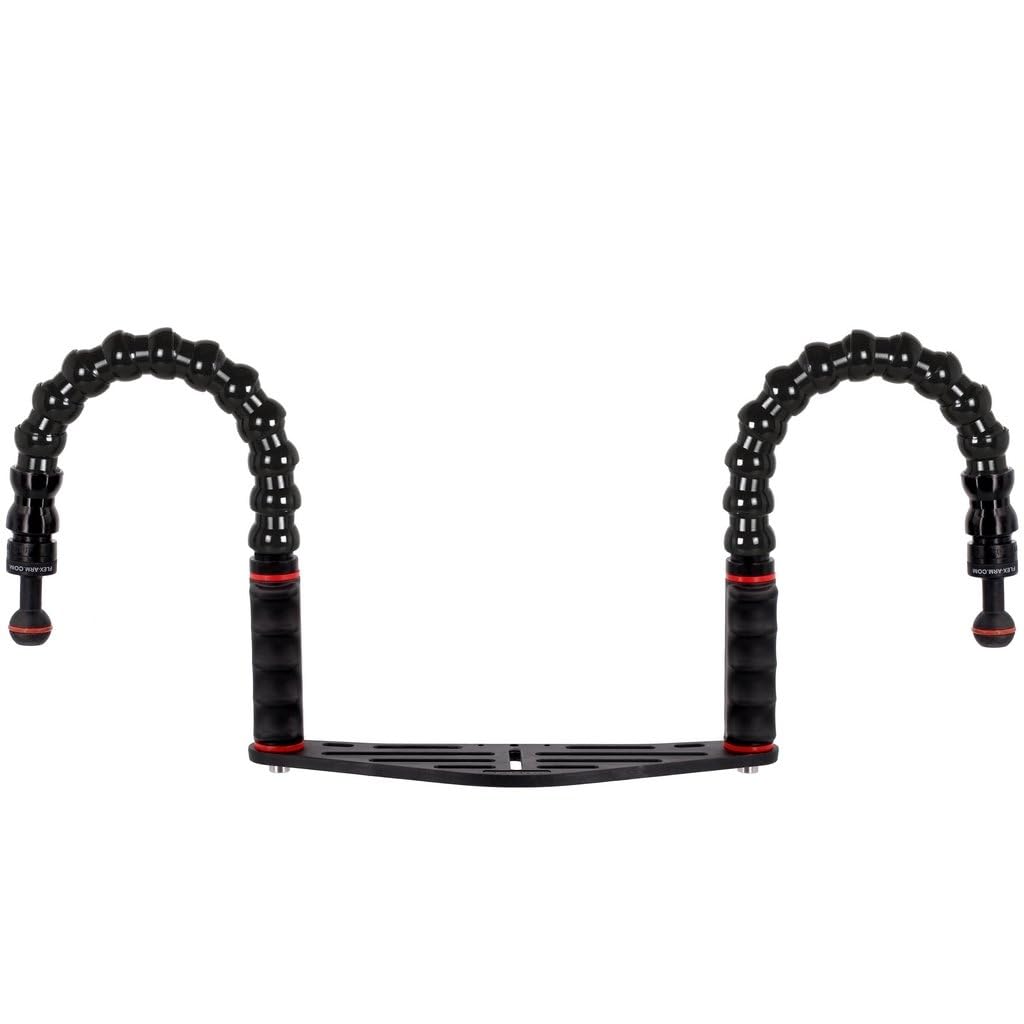 Soporte de fundas para fotografía subacuática, brazo flexible, terminal esférico de 25 mm, fotosub – Cámaras subacuáticas compactas FLEX-ARM ST20209