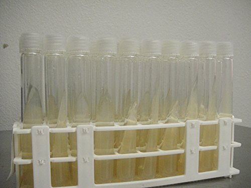 Pure Micro Media-Prepared Nutrient Agar Slant Culture Tubes, 10pk