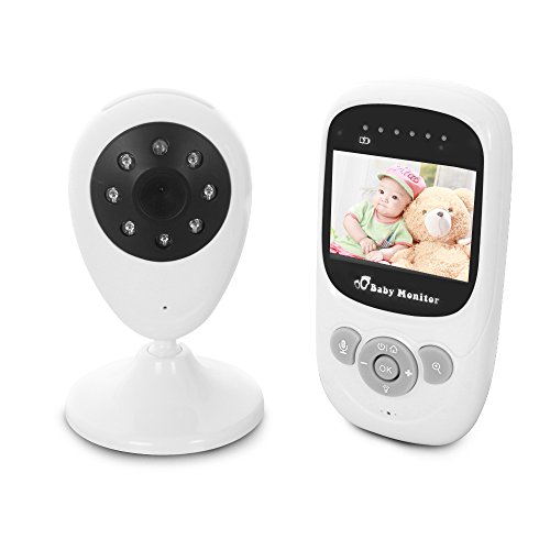 Quarice®Vigilabebes con Cámara cmos y Monitor Inalámbrico...