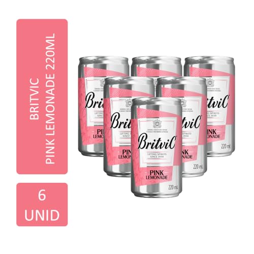 Refrigerante Pink Lemonade Britvic 220ml 6 Unidades