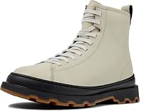 Camper Women's Brutus+ Lace-Up Ankle Boot, Light Beige, EU 40/US 9