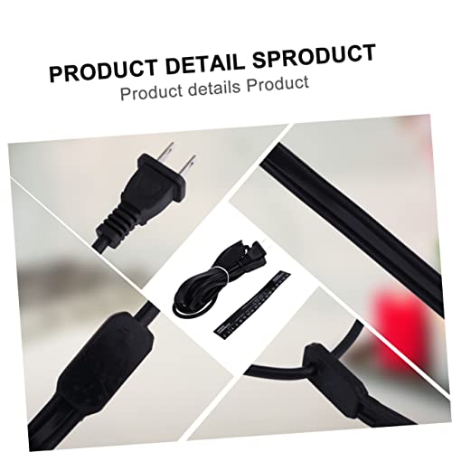 Solustre 2Pcs Heat Belt Accessoryblack Strip Plug Control Fermenting With Wrap Black Household For Brew Accessory Heating And Temperature Homebrew Starting Us Beer Brewing Around #TOP5