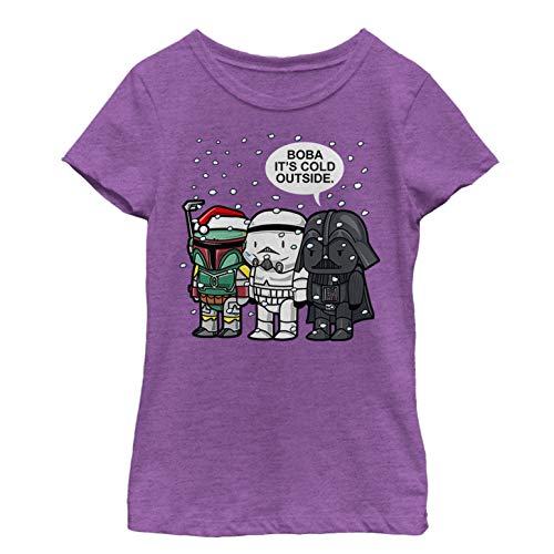 STAR WARS Boba It's Cold Girls Short Sleeve Tee Shirt