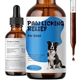 Paw Licking Relief for Dogs, Liquid Supplement, Bacon Flavor, 2 fl oz