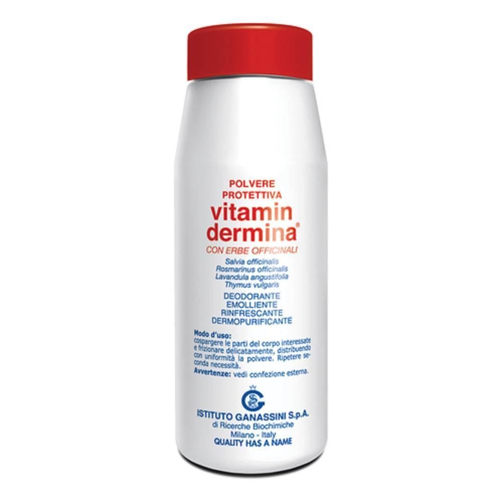 Talco Per Bambini Polvere Protettiva Con Erbe Officinali Vitamin Dermina 100 G