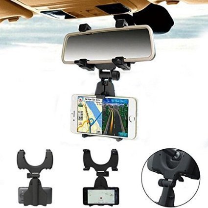 mirror phone mount