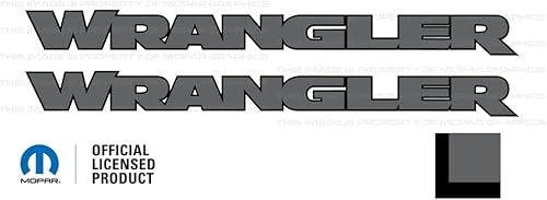 Miniatura 20 de Decal Mods Wrangler Hood - Calcomanía de vinilo gráfica para Jeep Wrangler JK/JL/JT (2007-2024), color negro con contorno rosa intenso FBHPO