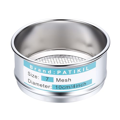 Tamis à mailles fines en inox de 2.8mm pour filtrer le sol avec précision