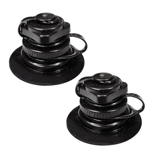 JSKWIKE 2 Pcs Adaptador de Válvula para Canoa Tapones para Colchones Hinchables Válvulas de Aire Tapones de Barca Hinchable Adaptador de Válvula de Aire Multifunción Inflable