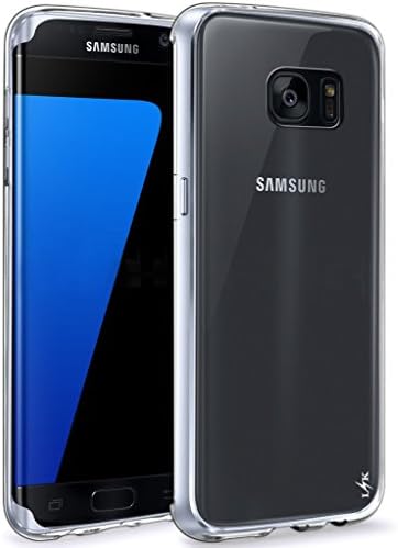 S7 Edge Case, LK Ultra [Slim Thin] Scratch Resistant TPU Gel Rubber Soft Skin Silicone Protective Case Cover for Samsung Galaxy S7 Edge (Clear)