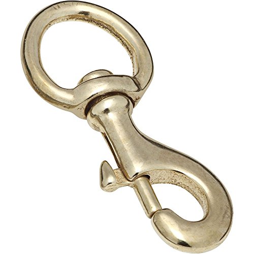 National Hardware N223-206 3174BC Bolt Snap in Solid Bronze