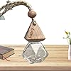 Car Perfume Diffuser Refillable Transparent Hanging Car Aromatherapy Empty Glass Diffuser with Wooden Caps | Perfume Perfume Diffuser Perfume Scent Diffuser #4