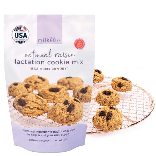 MilkBliss Oatmeal Raisin Cookie Mix, 15 oz