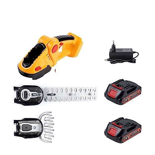 24V 2 IN 1 dwbWg}[ 20000RPM R[hX[dnCp[؎Ŋ@K[fc[(Yellow-2 Battery)