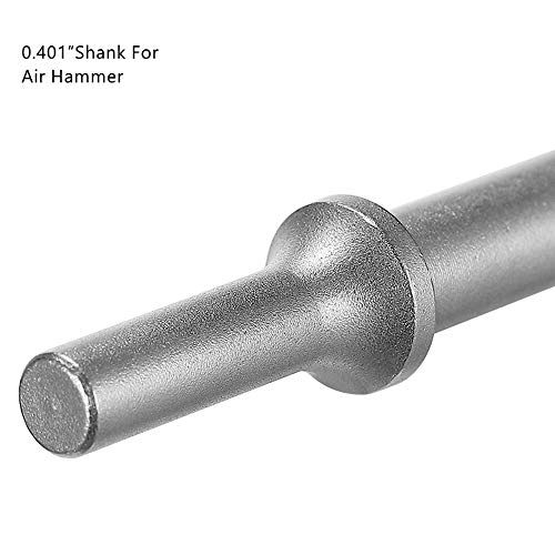 Svarog 3-inch Wide Floor Tile Thinset Removal Chisel Bit, 0.401 Inch Shank for Air Hammer (3" x 7.5")