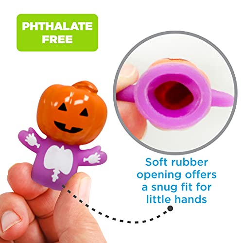 Ginsey Idea Factory Halloween Bath Finger Puppets, Other, Pack Of 5 #TOP6