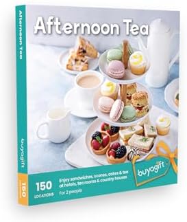 โ Buyagift Afternoon Tea Gift Experience Box - 150 traditional afternoon tea experiences across the UK