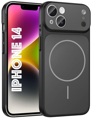 Image of SHINESTAR Converter Case for iPhone 14 | Premium Protective Mag-Safe Cover | iPhone 17 Pro / 17 Pro Max Series Style Design | in-Built Camera Guard | Wireless Charging Compatible - Black