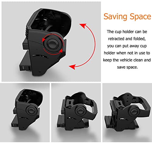 Portavasos Ajustable para Auto con Clips de Gancho miniatura 5