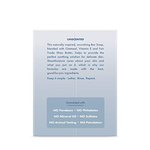 Sheamoisture Soothing Body Wash For Delicate Skin Oatmeal And Vitamin E Cruelty Free Skin Care, Made With Fair Trade Shea Butter 19.8 Oz #TOP5