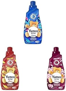 Yumoş Extra Çamaşır Yumuşatıcısı Lilyum 1440 ml ve Amber 1440 ml veSakura 1440 ml