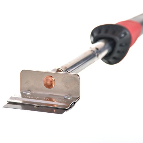 Rampro 110 W Sticker And Adhesive Remover - Long Handle Floor Wall Scraper Tool Hot Blade Decal Remover Razor Blade Scraper Pinstripe Remover Hot Knife Blade For Removing Vinyl Decals #TOP4