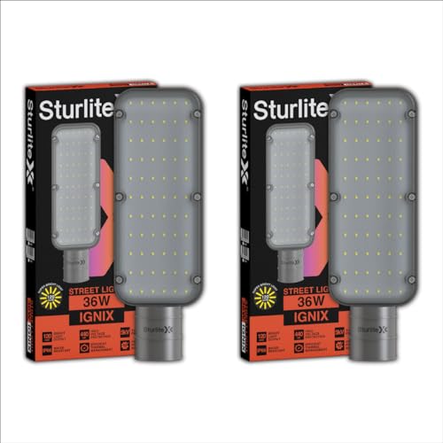 Sturlite Ignix 36W LED Street Light| Cool White 6500K Color