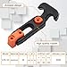 BokWin 2 Pcs Rubber Draw Latch T Handle,4.3 Inch Flexible Hasp Latch for Tool Box Golf Cart Cooler(Orange)