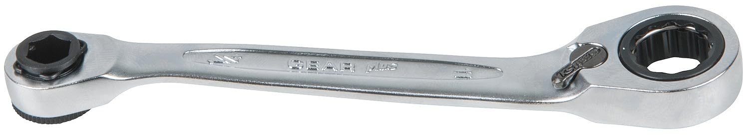 Cliquet traversant 11mm KS TOOLS 918.3072 pour débloquer les écrous profonds en 1/4
