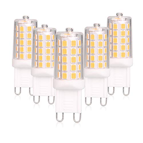 BAOMING G9 LED Bulb Dimmable 4W T4 2700K Soft Warm White 5Pack…