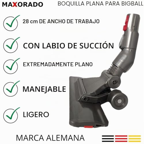 Miniatura 5 de Maxorado Boquilla Plana Boquilla Plana Boquilla De Suelo Para Dyson Big Ball 1 2 Cinetic Cy22 Cy23 Plana Pieza De Repuesto Aspiradora Aspiradora Cepillo Cepillo Accesorio Bigball