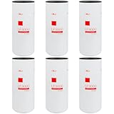 6PCS LF3000 Oil Lube Filter Suitable for Cummins ISL9, L9, ISC8.3, N14, M11 Diesel Engines Replaces