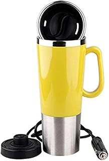 Aimeio 450ml Vacuum Insulated Stainless Steel Travel Mug Car Cup with Charger Car