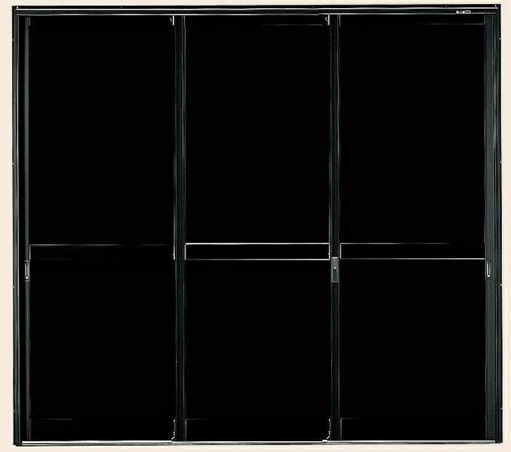 80年以上前の欄間 当時のガラス付き 182（6尺）×35.5×3センチ