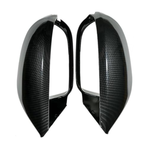 Boîtier de rétroviseur en carbone pour A6 S6 C7 compatible capteur angle mort - 5