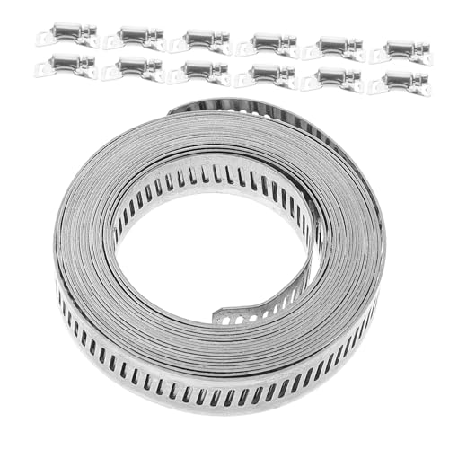 Cabilock Drainage System Pipe Clamps Stainless Steel Clamp Fasteners Universal for Maintenance