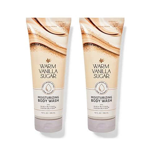 Bath and Body Works Moisturizing Body Wash with Shea Butter and Cocoa Butter 10 FL Oz / 296 ML - 2...