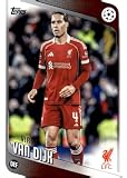 2025-26 TOPPS UEFA CLUB COMPETITIONS #79 VIRGIL VAN DIJK LIVERPOOL SOCCER OFFICIAL TRADING CARD OF SOCCER