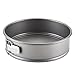 Circulon 51139 Total  Nonstick Springform Baking Pan / Nonstick Springform Cake Pan / Nonstick Cheesecake Pan, Round - 9 Inch, Gray