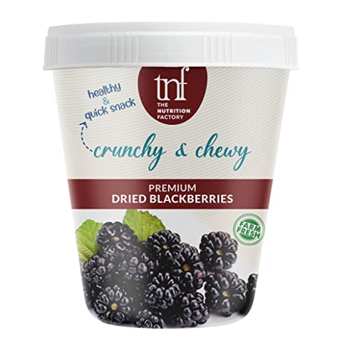 Image of the nutrition factory Premium California Blackberry 350 Gram | Chewy | Dried | Crunchy | 99% Fat Free | Healthy Gut