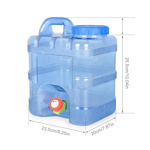 Récipient à eau de camping en PC portable avec robinet - 8